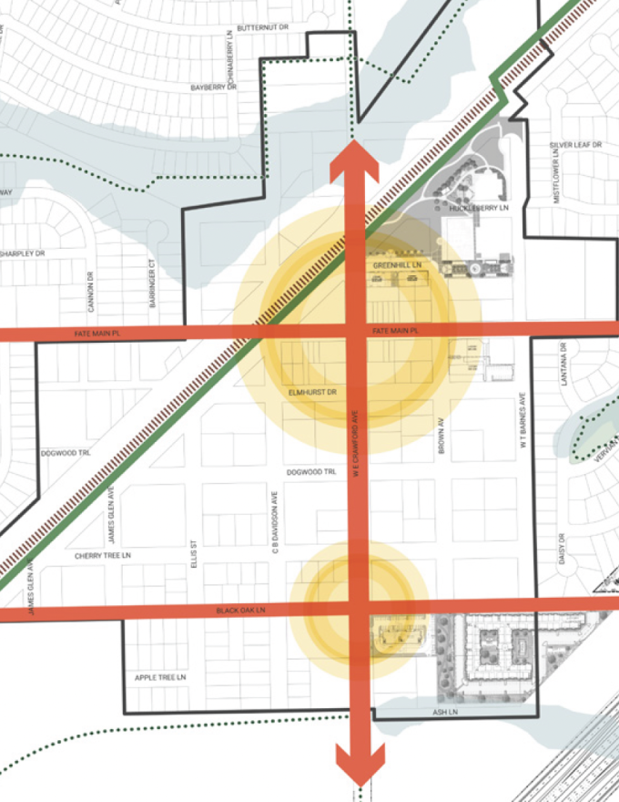 Corridors diagram