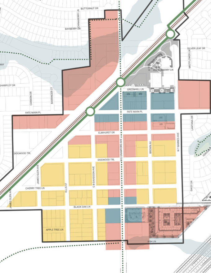 Zoning diagram