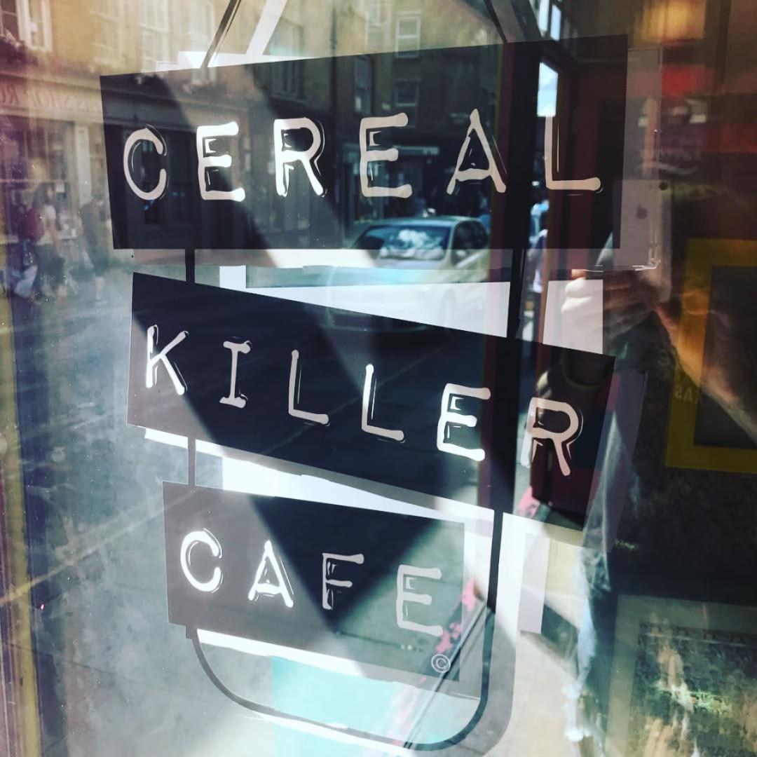 Cereal Killer Cafe sign