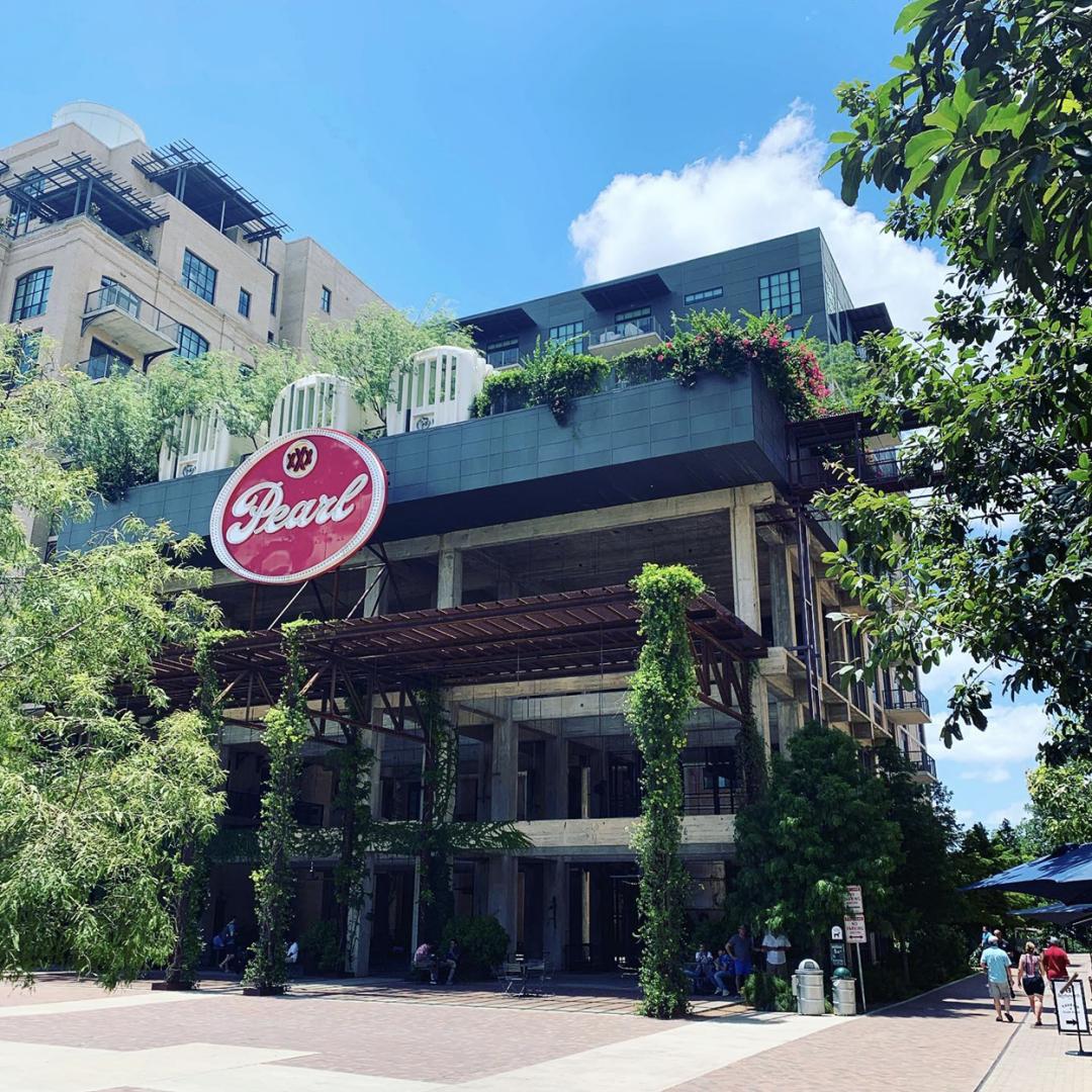 exterior of a restaurant brewery