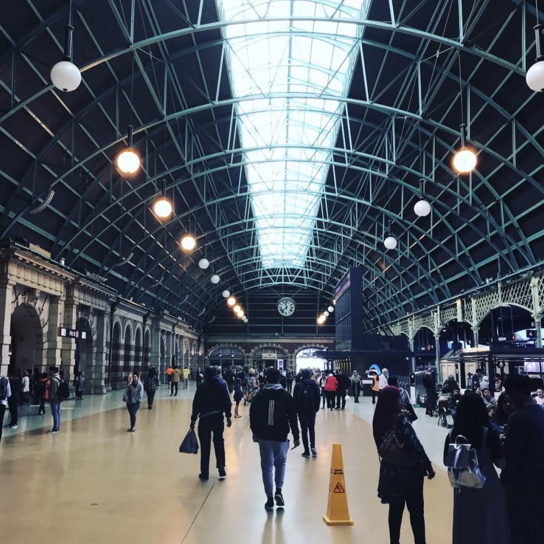 train station