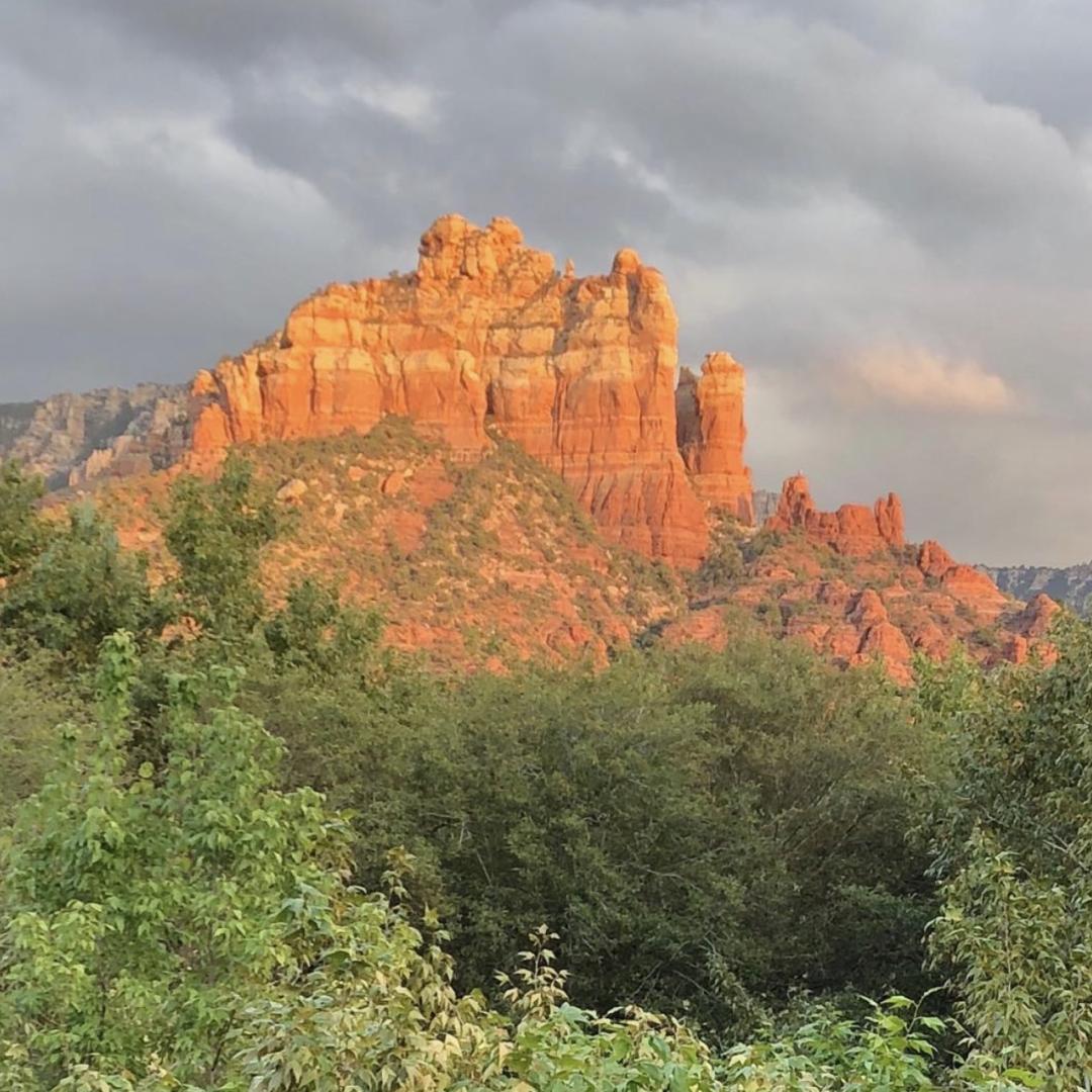 red rock landscape